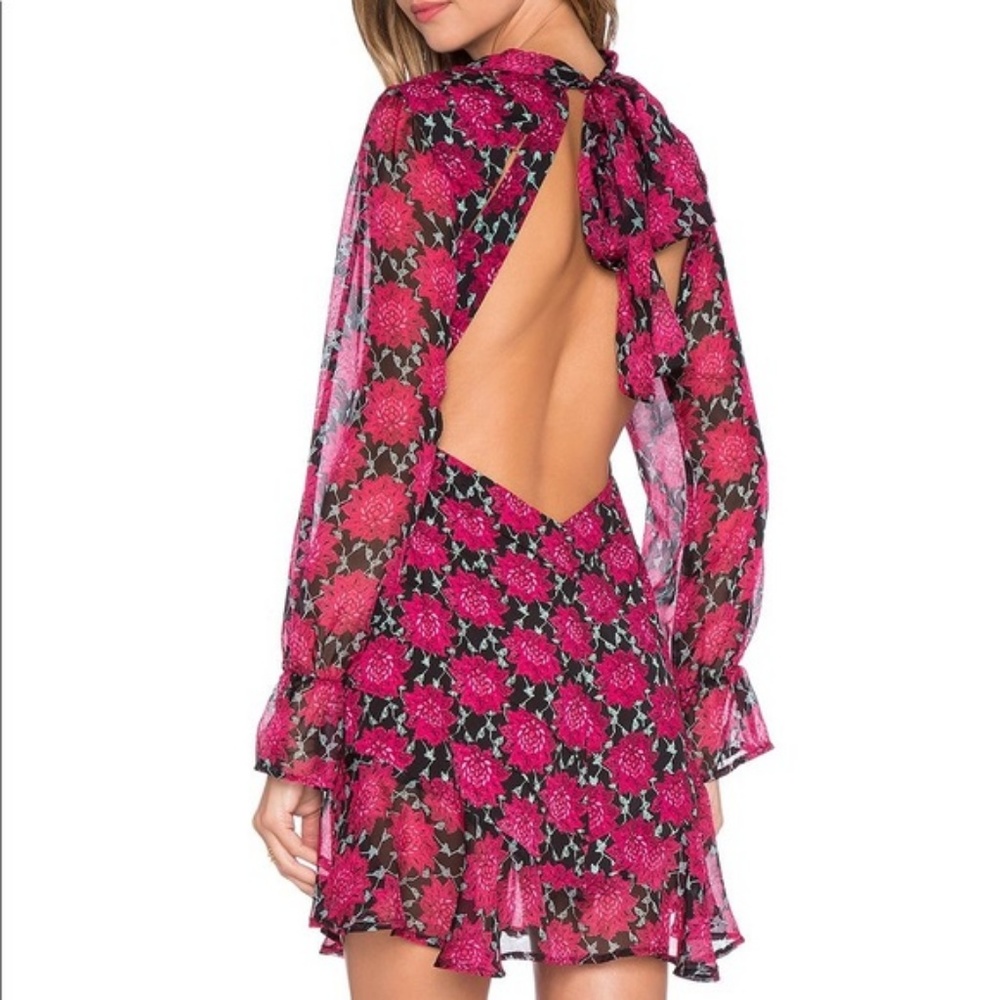 NWT For Love and Lemons Clover Mini Dress - Picture 2 of 6